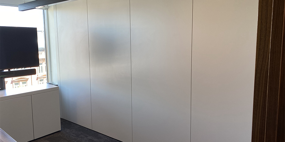 Semi Automatic Office Wall Installation