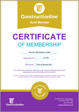 Constructionline Gold Certificate